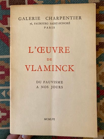 Maurice de VLAMINCK (1876-1958).

Péniches...