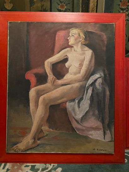 Maurice ASSELIN (1882-1947).

Modèle assis...