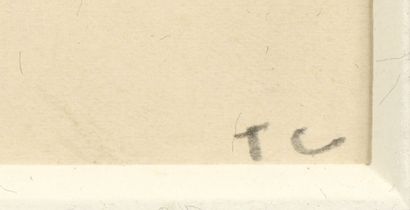 Pierre TAL-COAT (1905-1985).

Étude de femme...