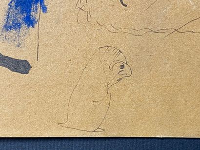 Pablo PICASSO (1881-1973).

Étude de plusieurs...