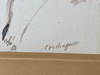 Louis TOUCHAGUES (1893-1974).

Colette.

Lavis...