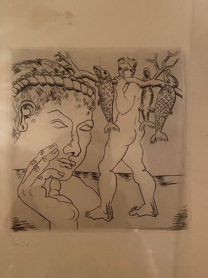 Abraham KROL (1919-2005).

Visage et homme...