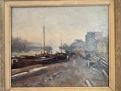 Albert GLEIZES (1881-1953).

Le Pont de Neuilly...