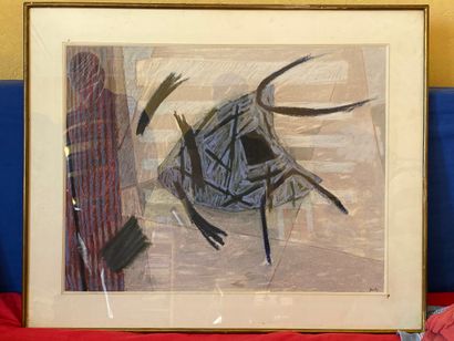 Henri GOETZ (1909-1989).

Composition.

Pastel...