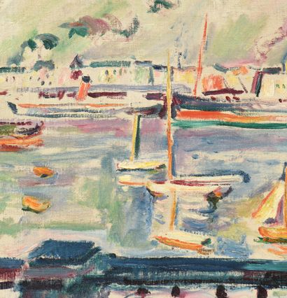 Émile Othon FRIESZ (1879-1949).

Le Port...