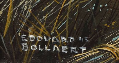 Édouard BOLLAERT (XXe).

Paysage.

Huile...