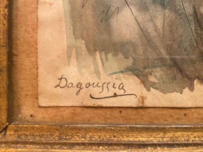Dagmar MOUAT dite DAGOUSSIA (1881-1943).

Paysage...