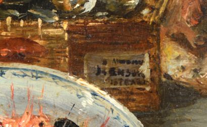 École fin XIXe, début XXe d'après James ENSOR...