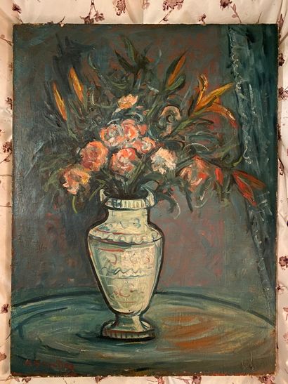 Marc STERLING (1895-1976).

Vase de fleurs.

Huile...