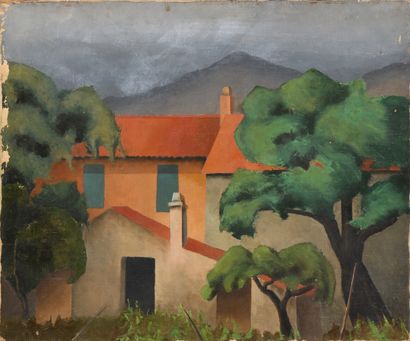 Marcel MOUILLOT (1889-1972).

Paysage (Provence).

Huile...