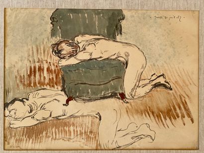 Attribué à Georges LEMMEN (1865-1916).

Études...