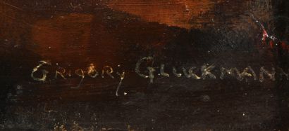 Grigory GLUCKMANN (1898-1973).

Baigneuses.

Huile...