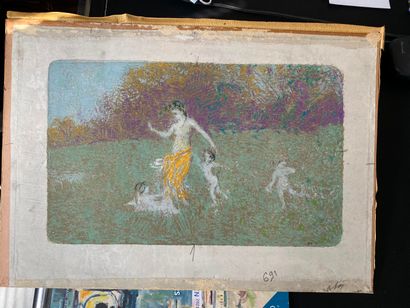 
Ker Xavier ROUSSEL (1867-1944).

Danse champêtre,...