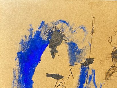 Pablo PICASSO (1881-1973).

Étude de plusieurs...