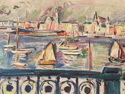 Émile Othon FRIESZ (1879-1949).

Le Port...