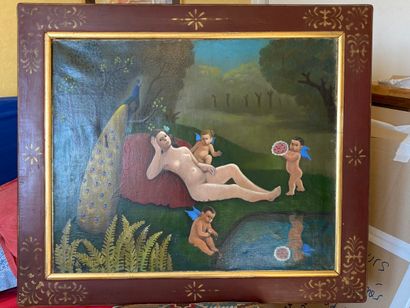 Madeleine LUKA (1894-1989).

La Vanité avec...