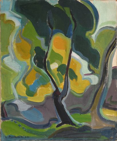 Georges BERNARD (XXe).

L'arbre, 1946.

Huile...