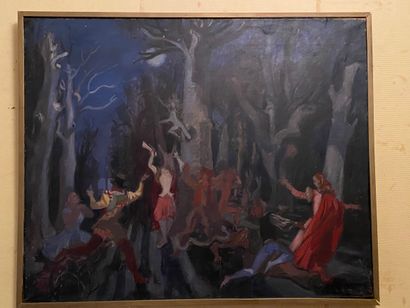 Jean AUJAME (1905-1965).

Danse nocturne...