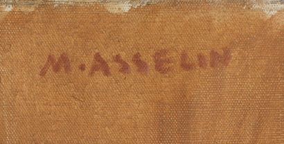 Maurice ASSELIN (1882-1947).

Modèle étendu.

Huile...