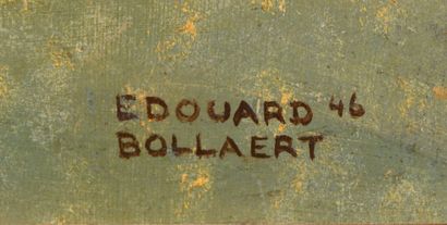 Édouard BOLLAERT (XXe).

Le Congre, 1946.

Huile...