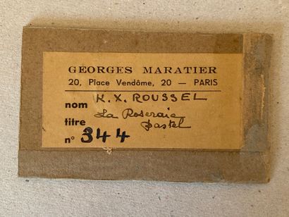 
Ker Xavier ROUSSEL (1867-1944).




La Roseraie.




Pastel...
