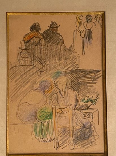 Henri Edmond CROSS (1856-1910).

Scène de...