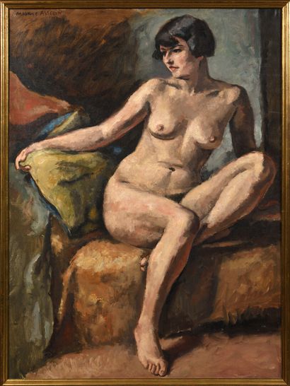Maurice ASSELIN (1882-1947).

Modèle assis...