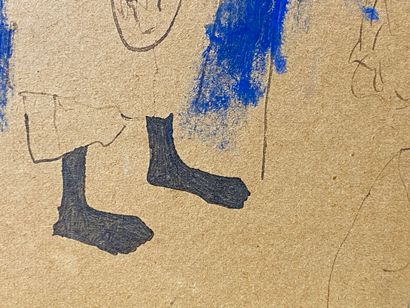Pablo PICASSO (1881-1973).

Étude de plusieurs...