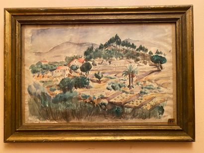 Dagmar MOUAT dite DAGOUSSIA (1881-1943).

Paysage...