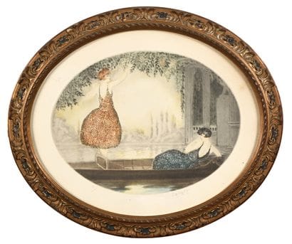 DELIGNY (XIXe-XXe).

Les Élégantes.

Eau-forte...
