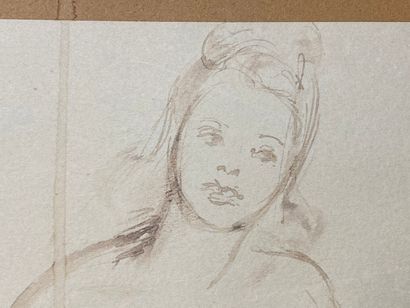 Louis TOUCHAGUES (1893-1974).

Colette.

Lavis...