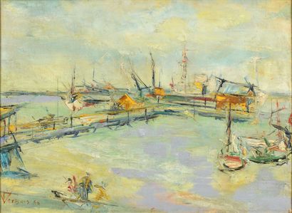 Paul VERBOIS (1929-2017).

Bateaux vers l'Île...