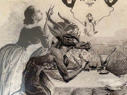 CASALLY (XXe).

Partie de cartes avec le...