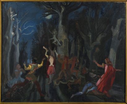 Jean AUJAME (1905-1965).

Danse nocturne...