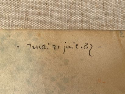 Attribué à Georges LEMMEN (1865-1916).

Études...