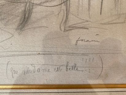 Jean-Louis FORAIN (1852-1931).

Que Madame...