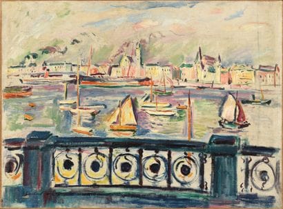 Émile Othon FRIESZ (1879-1949).

Le Port...