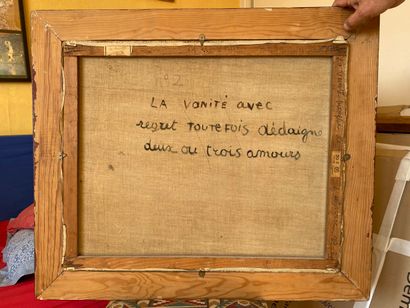 Madeleine LUKA (1894-1989).

La Vanité avec...