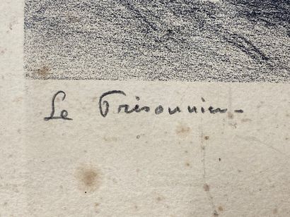 Georges-Alphonse ROUSSEAU (XXe).

Le Prisonnier.

Lithographie...