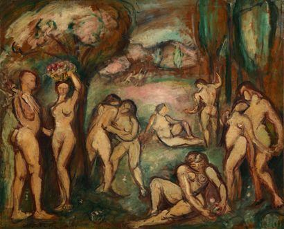 Émile Othon FRIESZ (1879-1949).

Le Jardin...