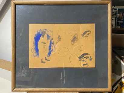 Pablo PICASSO (1881-1973).

Étude de plusieurs...