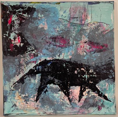 Ella GENGEL 

Cats.

Acrylique sur toile...