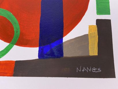 NAANGS (Nang SRIMUNGKHUN).

Sans titre.

Acrylique...