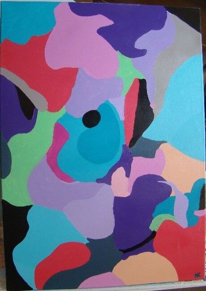 Nathanael KOFFI 

Sans titre.

Acrylique...