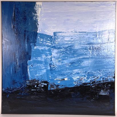 Klara GUNNLAUGSDOTTIR.

Blue Trio.

Acrylique...
