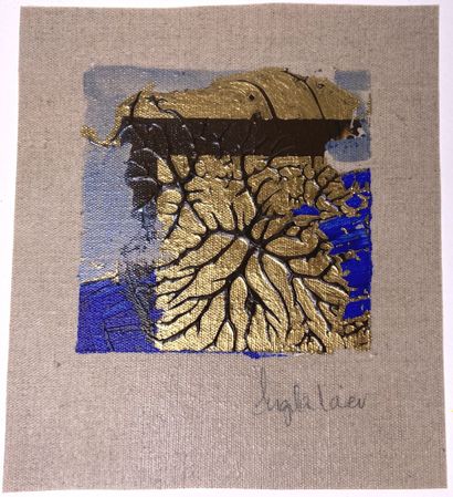 Angela LAEIR. 

Sans titre A1.

Acrylique...
