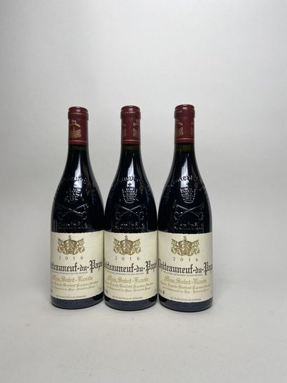 CHATEAUNEUF DU PAPE. Mas Saint Louis. 2016....