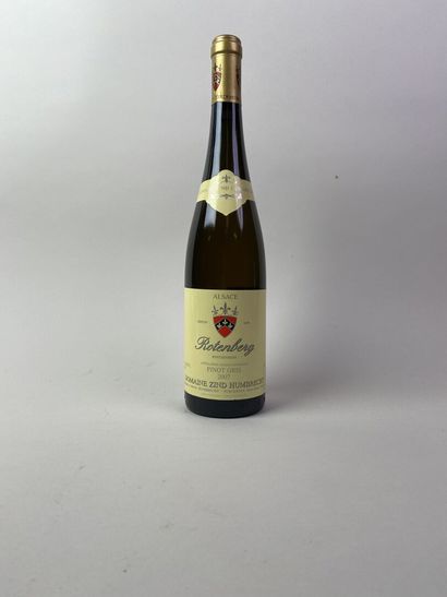 ALSACE. Domaine Zind Humbrecht. Rotenberg...