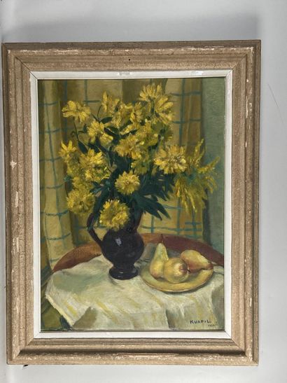 Charles KUAPIL (1884-1957).

Still life with...