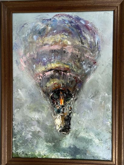 J. CODOGNO (XX).

Hot air balloon.

Acrylic...